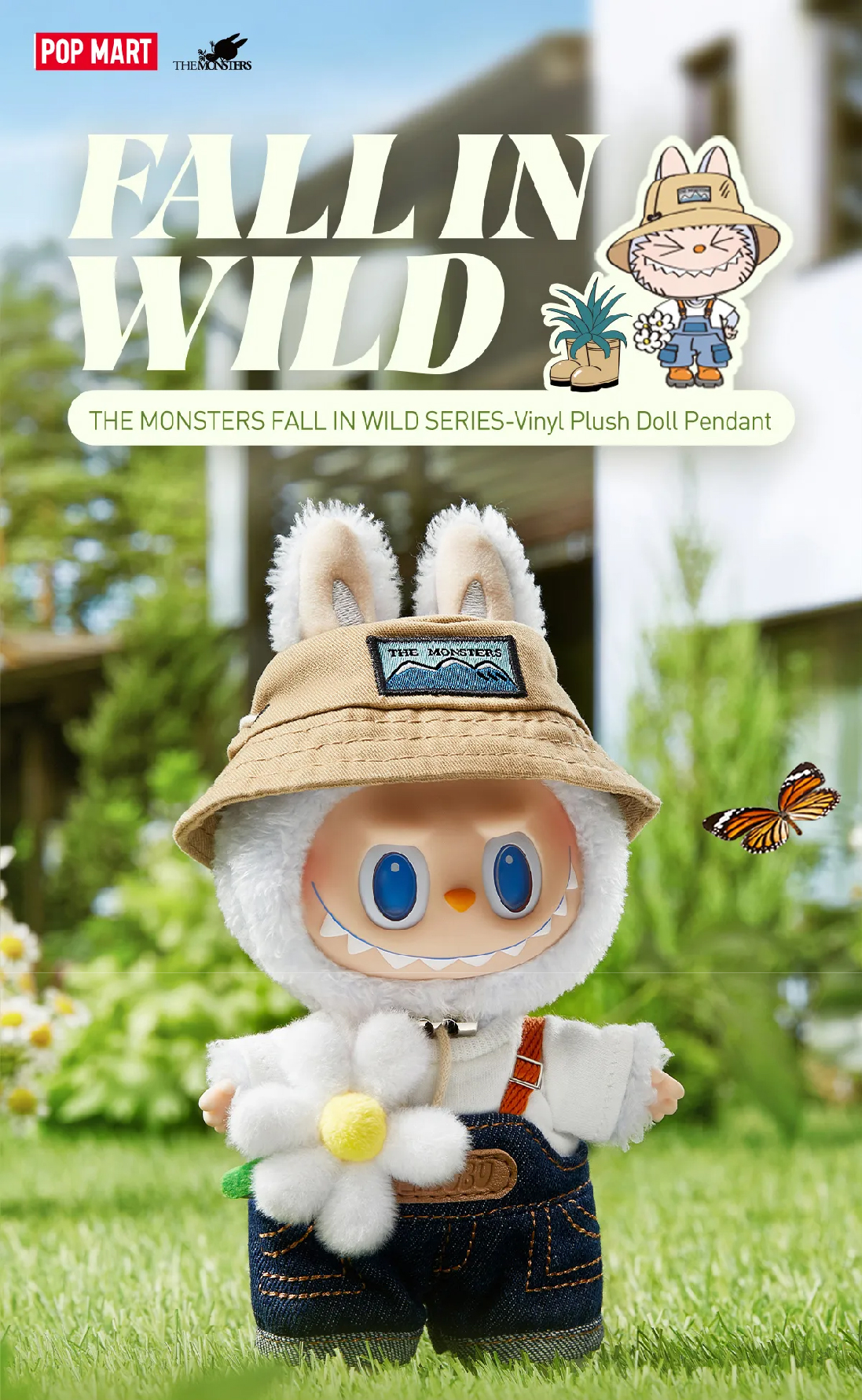 LABUBU - FALL IN WILD - 17CM 1 Labubu fall in wind - 1